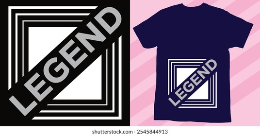 Legend-Stylish Beautiful T Shirt Design, Vector image, colorful Background.eps
