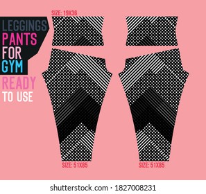 legging pants for gym ready to use,mold template sport fashion design