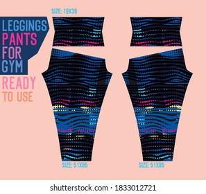 legging pants for gym ready to use,mold template sport fashion design