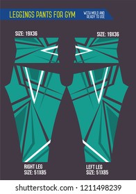 leggings pants for gym with mold