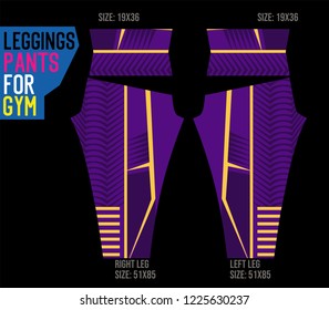 leggings pants for gym with mold