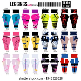 leggings pants for gym,fashion set ready to use