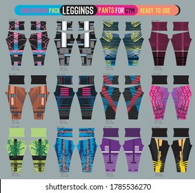 leggings pants for gym,fashion set ready to use