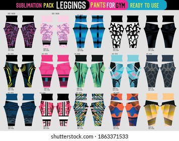 leggings pants for gym,fashion set ready to use