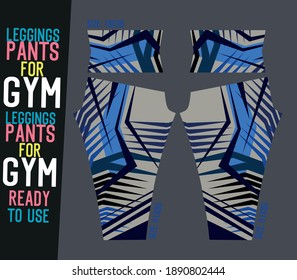 Leggings Hose Vektorgrafik für Fitnessstudio mit einsatzbereitem Werkzeug
