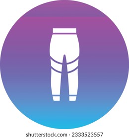Leggins vector icon. Can be used for printing, mobile and web applications.