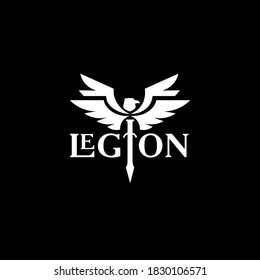 Legion logo with eagle and sword