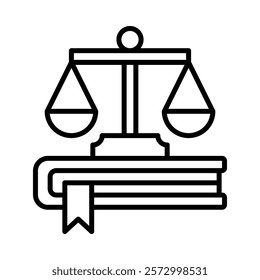Legislation Icon Element For Design