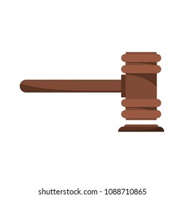 Legislation icon. Flat illustration of legislation vector icon for web