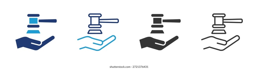 O ícone Legislação define a coleção com vários estilos.
