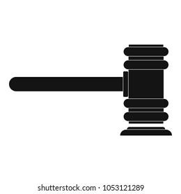 Legislation icon. Simple illustration of legislation vector icon for web