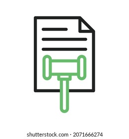 Gesetzestymbol, Vektorbild. Kann auch für unternehmerische Initiative verwendet werden. Geeignet für mobile Apps, Web-Apps und Printmedien.
