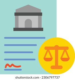 Legislation vector icon. Can be used for printing, mobile and web applications.