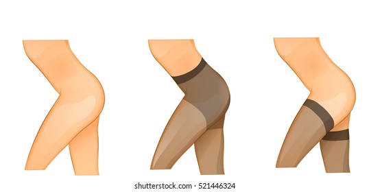 legs. the effect of tightening
