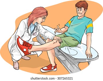 legs examination