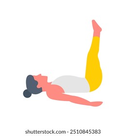 Legs Up Flat Icons, Vector illustration