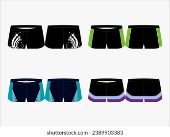 Piernas en foco: Colección de 4 paquetes de diseños elegantes de baldaquino para piernas pesadas: eleve tu armario de fitness con un rendimiento de moda