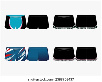 Piernas en foco: Colección de 4 paquetes de diseños elegantes de baldaquino para piernas pesadas: eleve tu armario de fitness con un rendimiento de moda