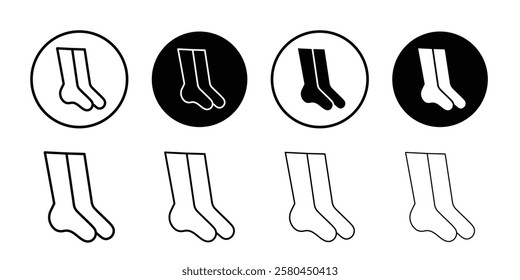 Legs icon Vector logo outline