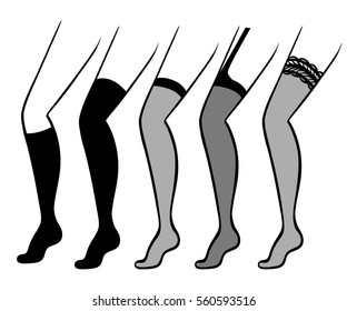 Download Stockings On Legs Images, Stock Photos & Vectors | Shutterstock