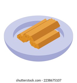 Icono de judía de legumbre vectorial isométrico. Nutrición orgánica. Soya cruda