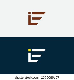 LEI lettering logo is simple, easy to understand and authoritative
