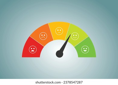 Leistungsbewertung or Kundenfeedback, Emotion Regulator vector