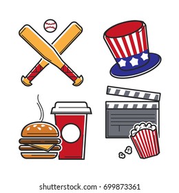 Leisure activities set