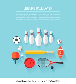 leisure ball Layer