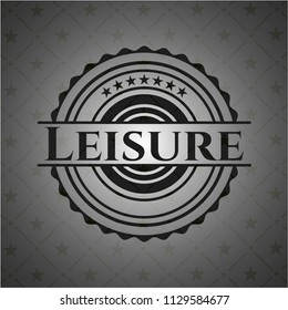 Leisure black emblem