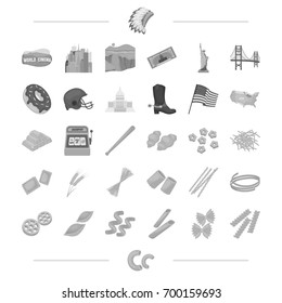 leisure, entertainment, sports and other web icon in black style.products, tourism, travel, icons in set collection.
