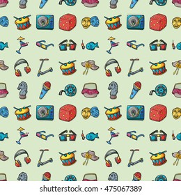 Leisure and hobby icons set,eps10
