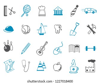 leisure Icon set 