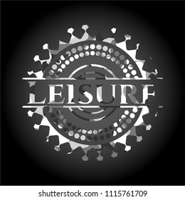 Leisure on grey camo pattern