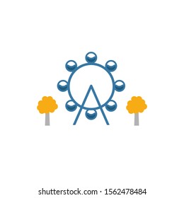 Leisure Park icon. Simple element from city elements icons collection. Creative Leisure Park icon ui, ux, apps, software and infographics.
