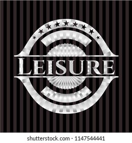 Leisure silver shiny emblem