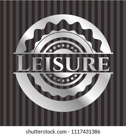 Leisure silvery emblem
