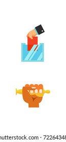 Leisure time icon set