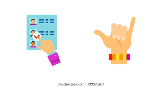 Leisure time icon set