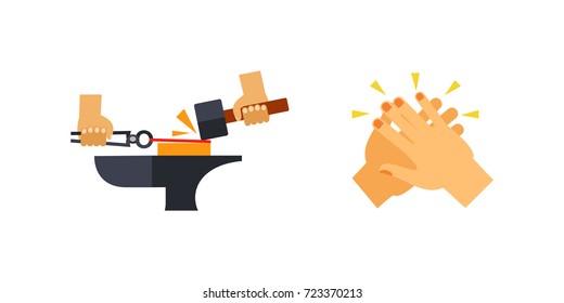 Leisure time icon set