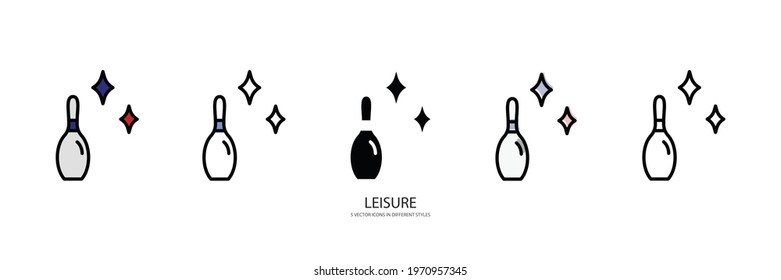 leisure time vector type icon