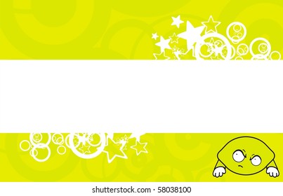 lemmon cartoon wallpaper in vector format