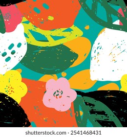 Lemon Abstract grunge texture stylized pattern rapport vector