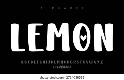 LEMON Mejores Fuentes de Exhibición Moderna, Clásica, Audaz Biblioteca de Tipografía Creativa