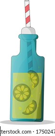 the lemon bottle is full