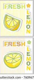 lemon card set