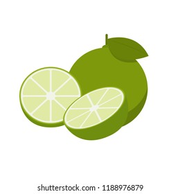 Lemon cartoon vector. free space for text. wallpaper. background.