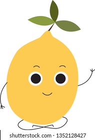 lemon character smile