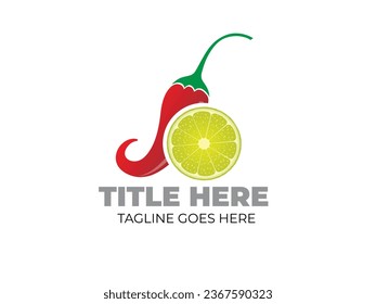 Logo-Design von Lemon und Chili