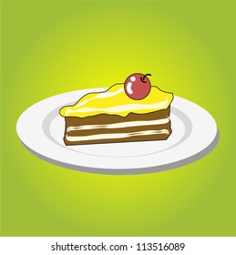 Lemon Chocolate Cake